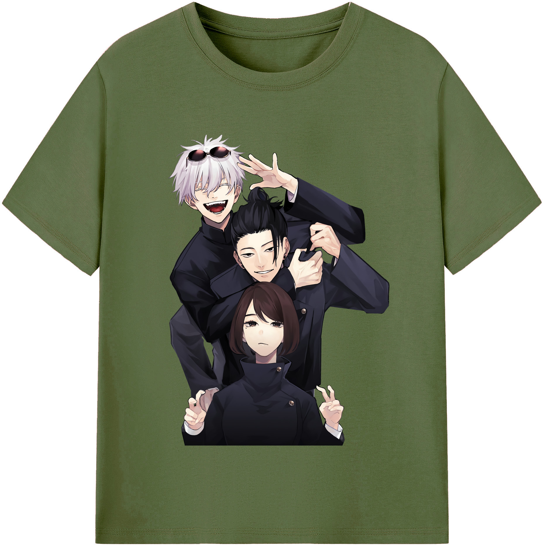 （画像用） 呪術廻戦 Jujutsu Kaisen 綿100％半袖Tシャツ（フロントプリント）